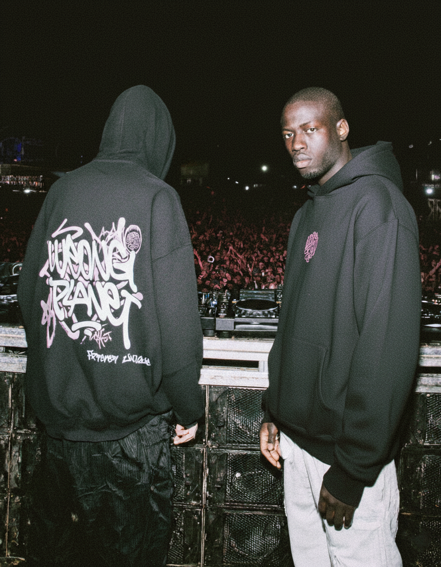 Off world black hoodie