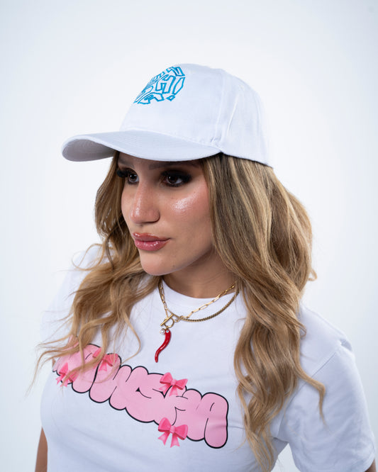 Dawsha’s white cap