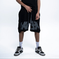 Shadow spray black shorts