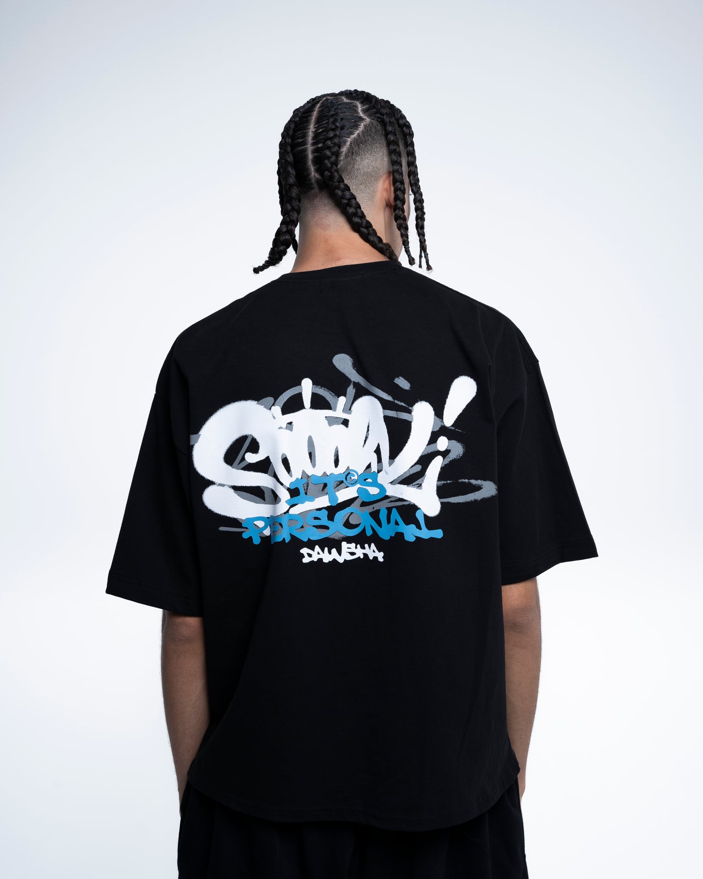 Its personal dawsha black tee