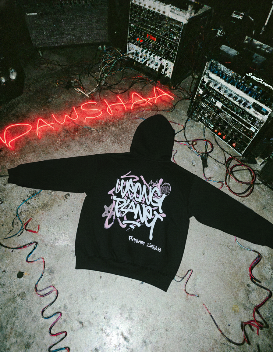 Off world black hoodie